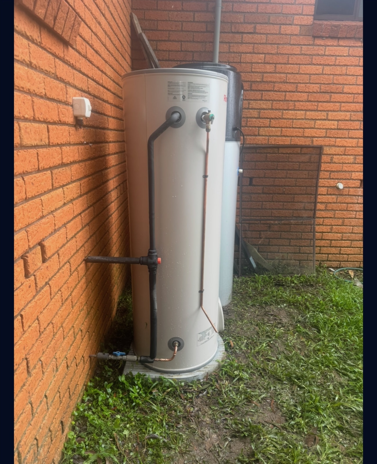 Big Crack Plumbing Work Example