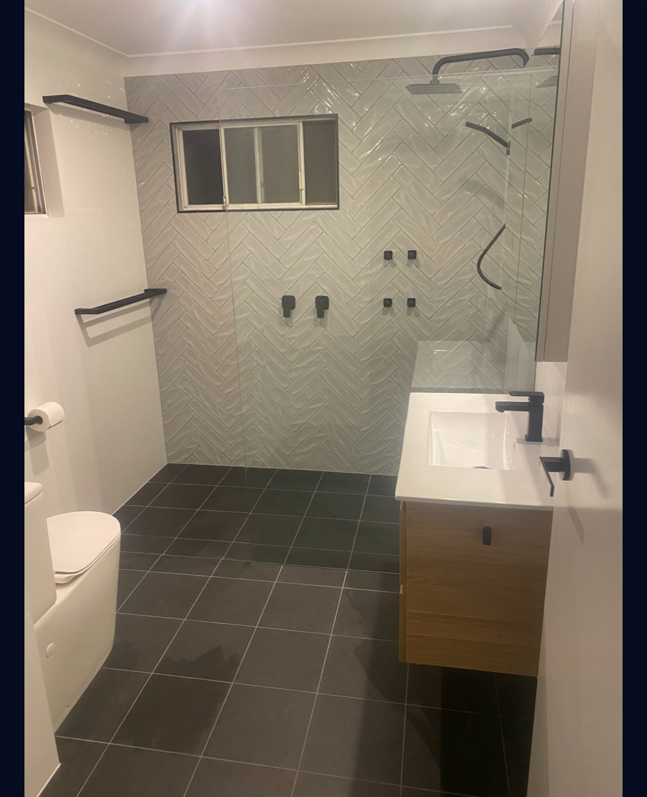 Big Crack Plumbing Work Example