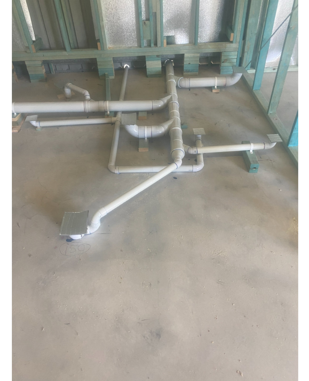 Big Crack Plumbing Work Example 6