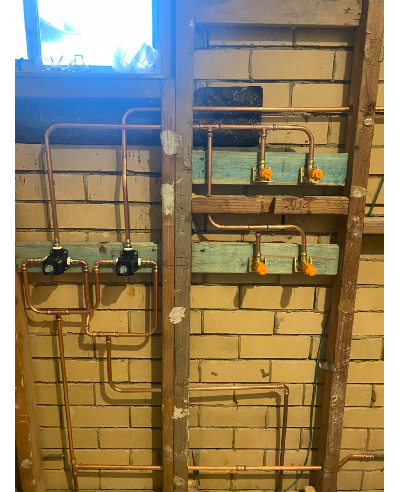 Big Crack Plumbing Work Example 7