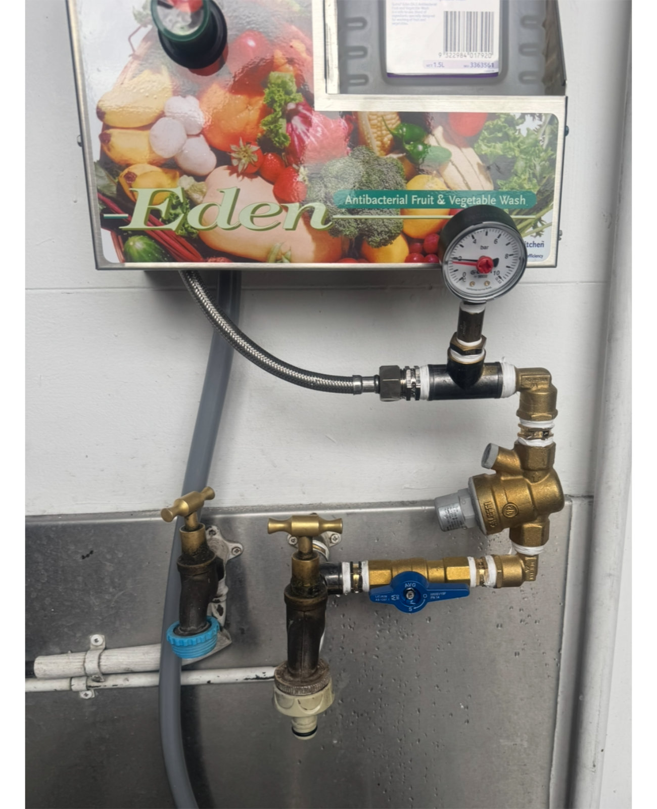 Big Crack Plumbing Work Example 8